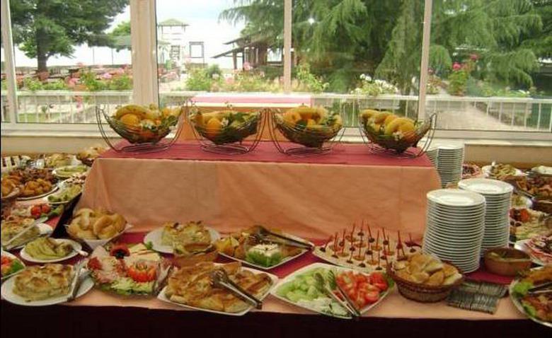 Hotel Slavija Spektar Ohrid Restaurang bild
